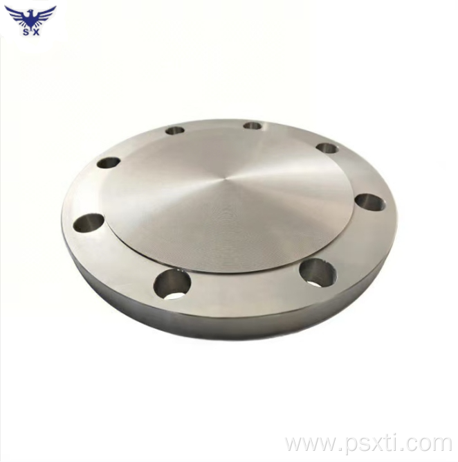 Sandblasting Titanium Blind Flange