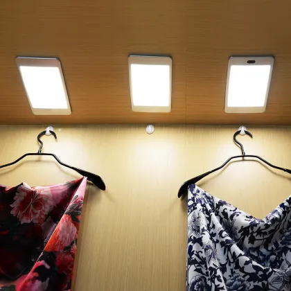 Square Tiny and Thin LED Cabinet Panel Light