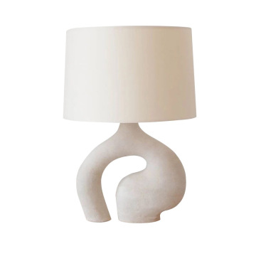 China Resin Special Base Fabric Shade Table Lamp Manufactory