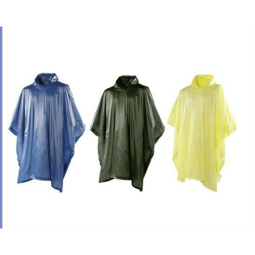 High quality Logo printed PVC Rain Poncho