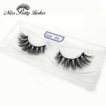 Packaging Boxes Designs 3D 100% Real Mink Eyelashes