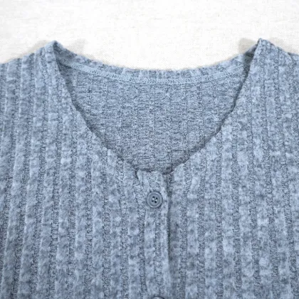 Womens Casual Satin Pajamas Long Sleeve Trousers Autumn Winter Spring Fall