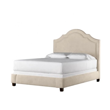 Antique Style Luxury Carved Wood Bed - Double Carved Solid Wood Bed