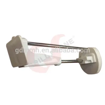 10cm,15cm,18cm,23cm Security Display hook lock in EAS system anti theft, display security abs material magnetic hook stop lock