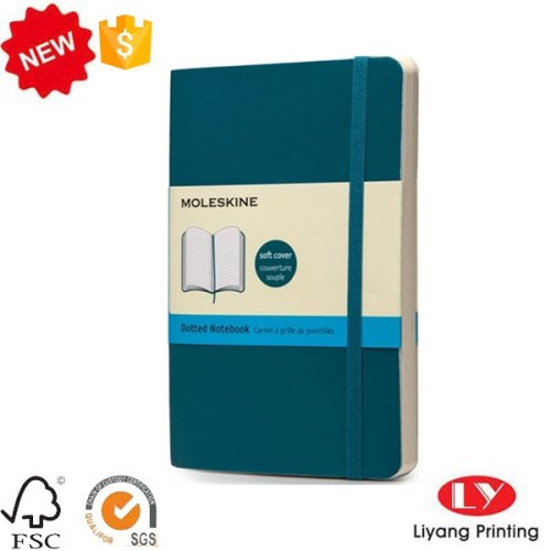 Caiet de note moale personalizat Office cu elastic