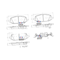 suufka hore ee biriiga ee Buick Excelle