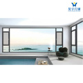 Système de fenêtre moderne en alliage d'aluminium série 80