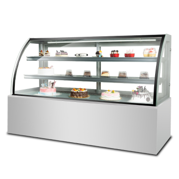 2022 Refrigeration Bakery Cake Display Showcase Marble Base
