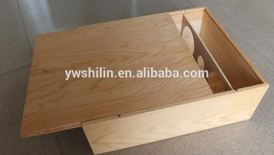 wooden wine packaging box / wooden wine boxes for sale / decorative wooden wine boxes