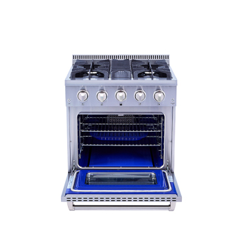 Cheap 4.2cu.ft 30 inch Gas Range With Oven In Stainless Steel