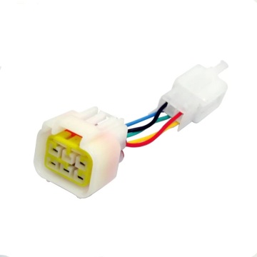 Plug de conversión impermeable para cables de sensor de pasillo de controlador de bicicleta eléctrica (5 pines)