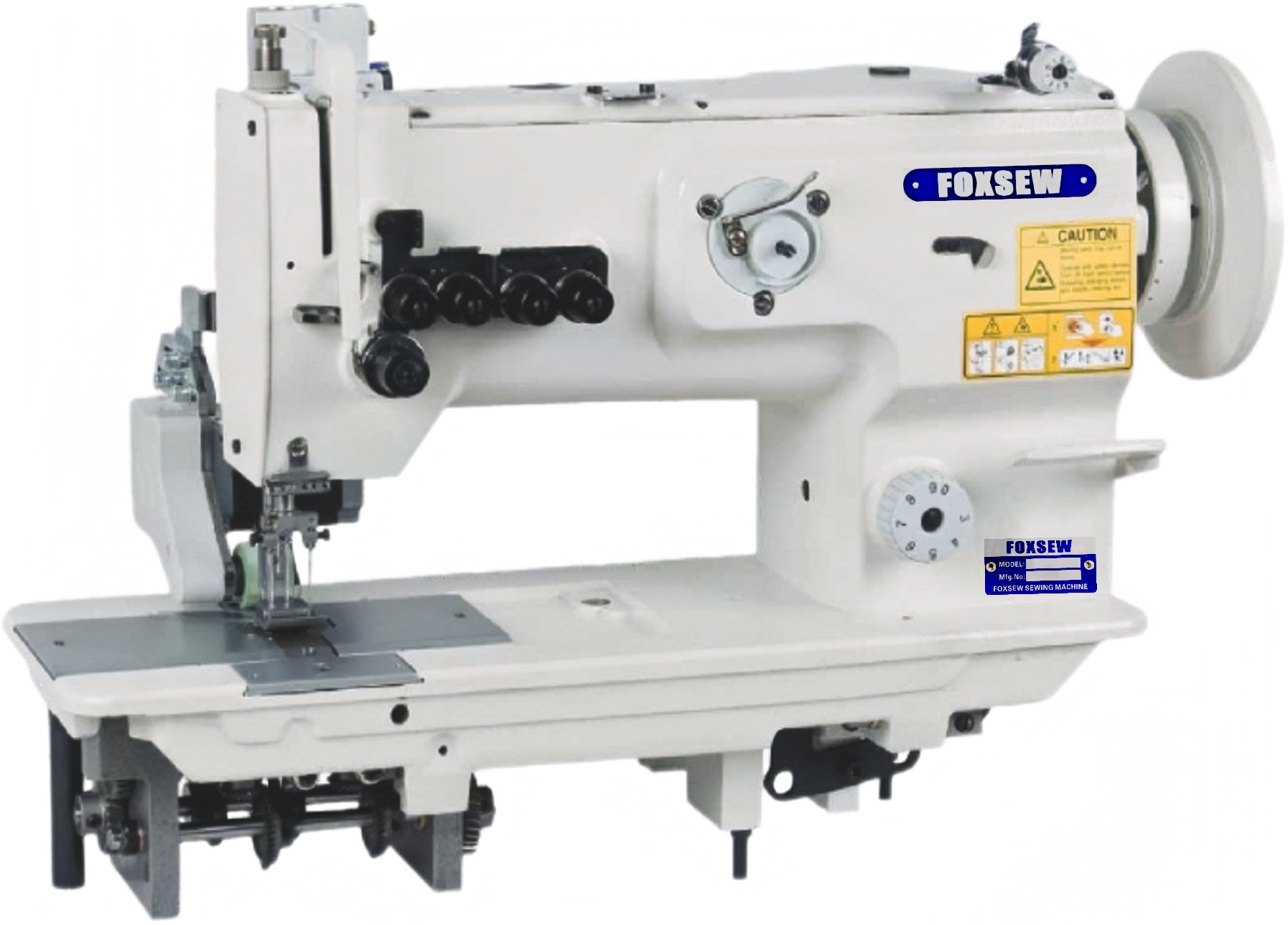 Four Needle Lockstitch Sewing Machine with Puller FOXSEW FX-1504N -1