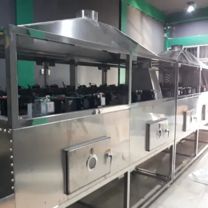 BRAVO Custom SUS304 316 Drying Salt Tunnel Microwave Sterilizer Machine