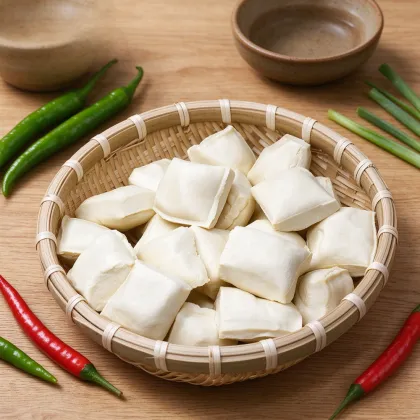 Handmade Baojiang Tofu Blocks