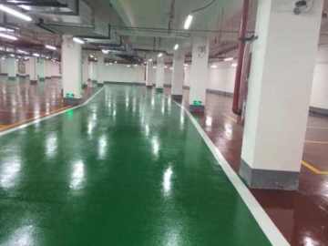 Garage Silent Beads Wear-resistant Epoxy Flat Coating