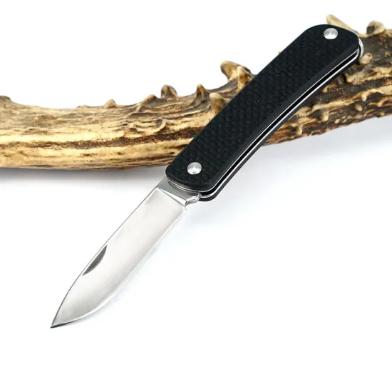 Mack Walker SRM WA611 Mini EDC Pocket Folding Knife Keychain knife 12C27 Steel Blade G10 Handle with Keyring