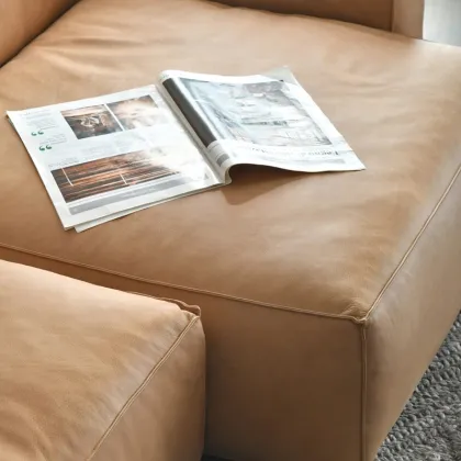 Cheap High-Density Sponge Leather Miller Tatami Como Fancy Sofa Set