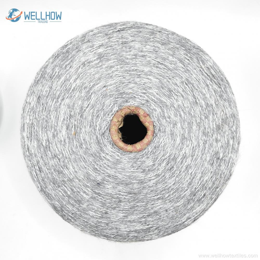 1/6NM 6%WOOL 15%NYLON 27%ACRYLIC 50%POLYESTER 2%SPANDEX YARN ALPACA WOOL LIKE YARN