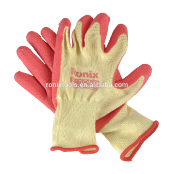 RONIX 2018 جديد نمط اللاتكس المغلفة واقية العمل LATEX مغطاة القفازات RH-9000