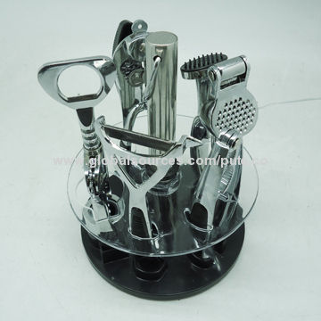 6 Pieces Tool Set, Made of Stainless Steel