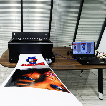 A3 Máquina de impresora de etiqueta de inyección de tinta digital A3 UV