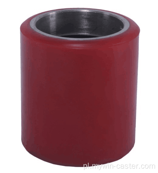 80 * 100mm Iron Core Pu Tread Forklift wheel