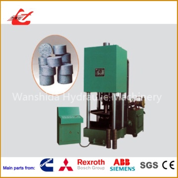 Prensa de briquetagem de sucata de alta eficiência para reciclagem de metal