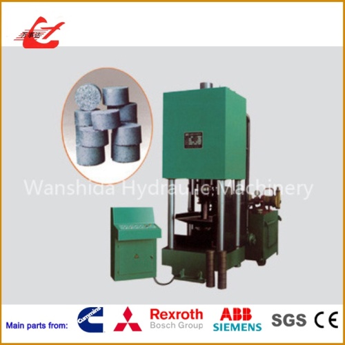 Prensa de briquetagem de sucata de alta eficiência para reciclagem de metal