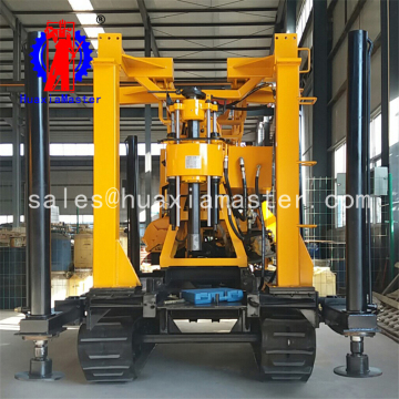 Crawler core drilling rig