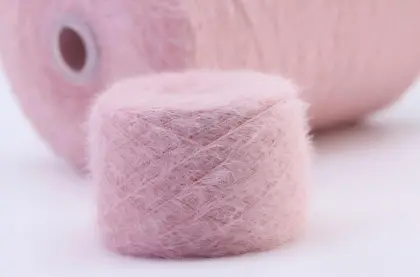 Acrylic Fancy Knitting Yarn Mohair Yarn 0.9CM