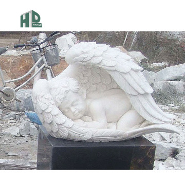 Natural Marble Stone Carved Angel and Venus Garden Statues