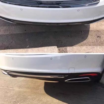 OEM Stainless Steel Chrome Rear Bar Accents for 2016 Chevrolet Malibu