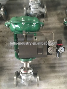 Pneumatic Pressure regulating valve with Positioner