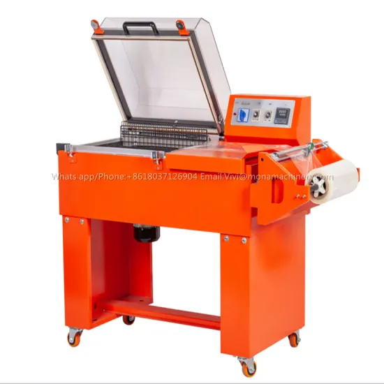 Semi-Automatic Shrink Wrapping Machines for Table Top, Far Infrared Heat, and Applications in Carton, Book Cases, Pet Bottles, and Plastic Film Packaging