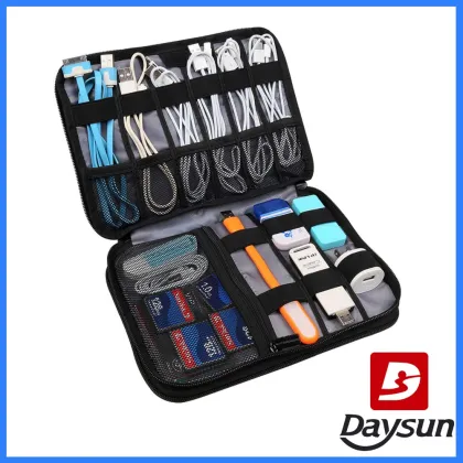 Medium waterproof travel bag, nylon travel bag, electronics travel bag