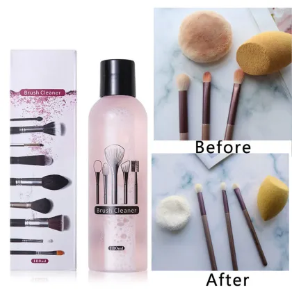 Powder Puff Cleaning Solution for Beauty Brushes and Tools