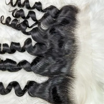 13x4 Swiss Lace Frontal Closure: Brazilian Hair Extensions with Ear-to-Ear Coverage