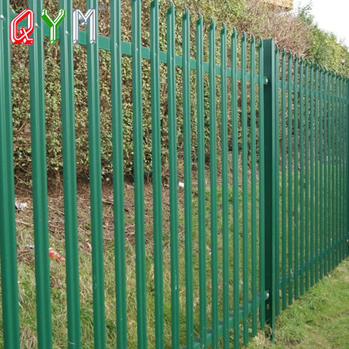 Second Hand Palisade Fencing Angle Iron Palisade Fence and Gate for Sale