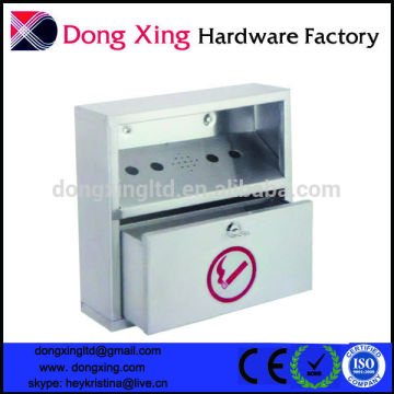 Stainless Steel Wall Mounted Ashtray Bin