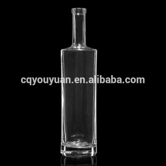 Unique Shaped Wine Glass Bottles 1000ML Glass Bottle Weight