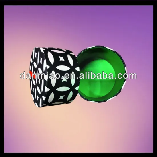 Novelty paper round big packaging can for gifts