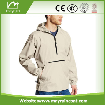 Men' s Casual Waterproof Custom Rain Jacket