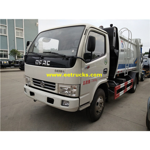 Dongfeng 5000 Liters Refuse Compression Trucks