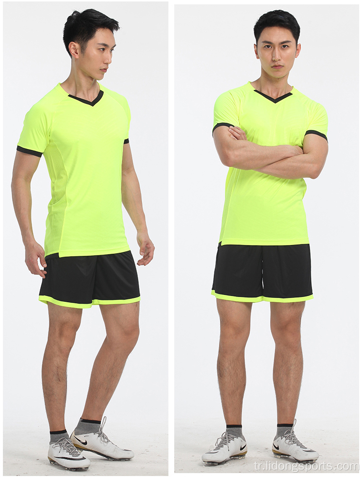 Yeni Model Unisex Futbol Forması Özel Set