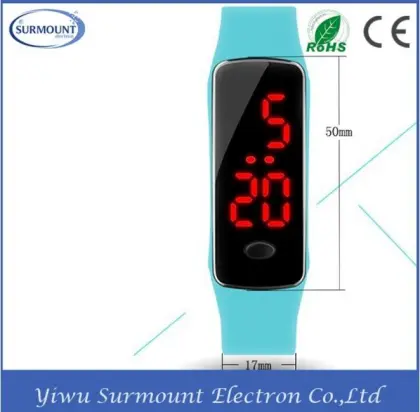 New Fashionable Smart Watch Silicone Bracelet Watch