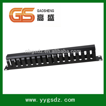 19 Inch Panel With Brush Cable Wire Manager Cable Management Fingers 42u