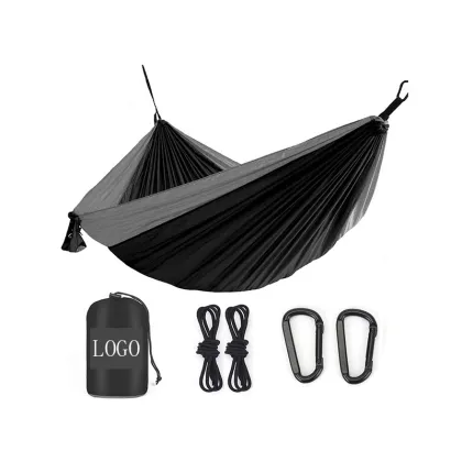 WINPOLAR 2021 Portable Parachute Fabric Jungle Hammock for Camping