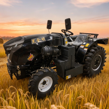4WD Utility Farm Tractor with Sunshade Canopy Hitch