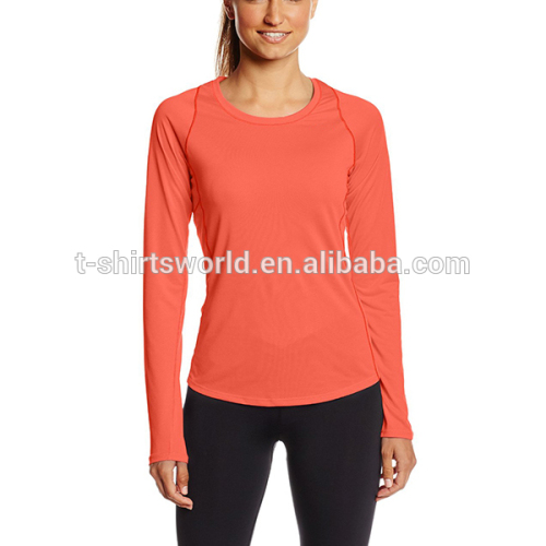 Custom dry fit Women's Accelerate Long Sleeve Shirt