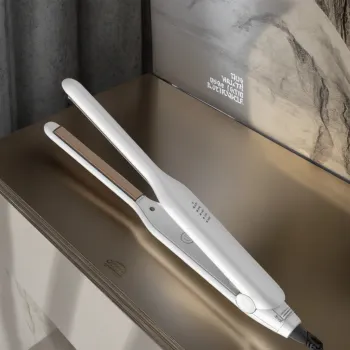 Men's Mini 2-in-1 Curler Iron with LCD Display & Ceramic Plates